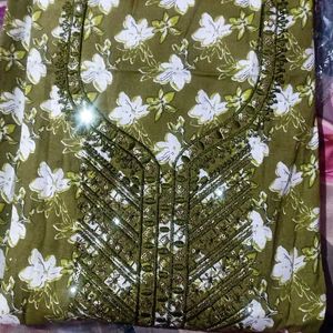 unstiched dress mater