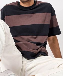 Bonkers Corner Striped Drop Shoulder Tshirt