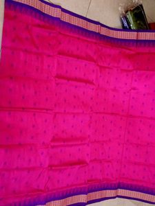 sambalpuri bonkai saree with blouse piece