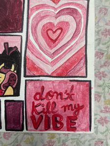Handmade Baddie Art Canvas