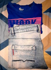 T-Shirt &amp; Jeans Set