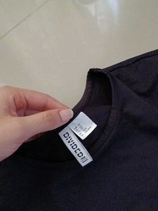 H&amp;M Black Fitted Top