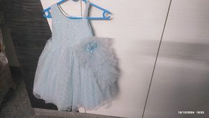 Powder Blue Party Dress For 699/-