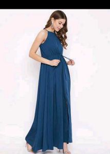 Blue 💙 SLIT DRESS