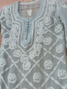 Elegant Embroidered Kurta
