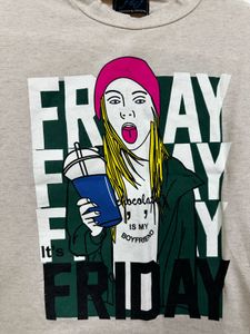 Beige Graphic Print Crop Top