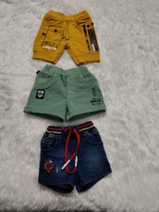 Boys Shorts For 3-9 Months ..