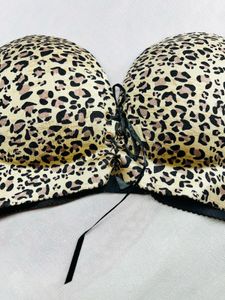 Leopard Print Bra