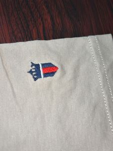 Louis Philippe Embroidery Graphic Print T-Shirt