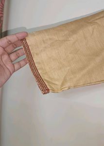 Golden &amp; Maroon Full Partywear Ethnic Gown (44&#34;)