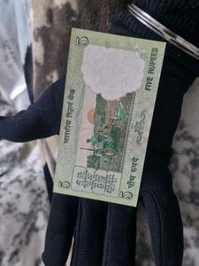 Rare 5 Rupee Note