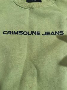 Crimsoune Jeans Light Green Sweatshirt