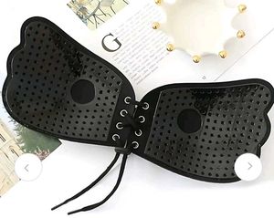 Black Adhesive Bra