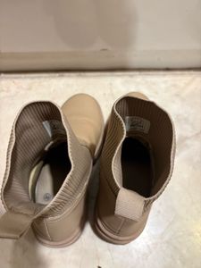 Stylish Beige Ankle Boots