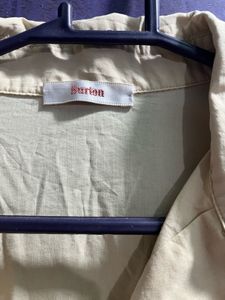 Yellow Long Sleeve Button-Down