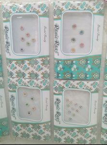 Stone Kumkum Bindi 17 Pouch Combo