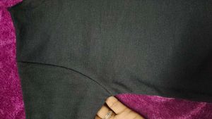 Lycra Stretchable T-shirt Pure Black