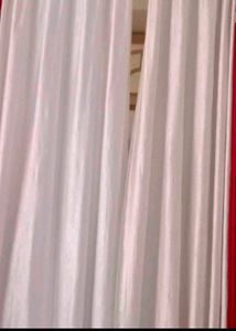 Set Of White Curtains