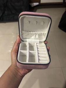 Velvety Pink Jewellery Box