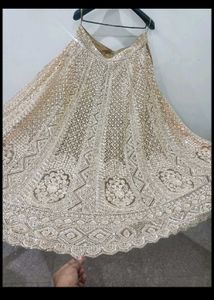 Stunning Gold Embroidered Lehenga Choli