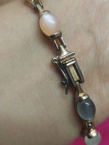 Well made moonstone bracelet from Singapore