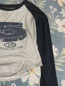 Long Sleeve Crop Top