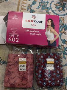 Lux Cozi Her Hipster Panties - 2 Pack