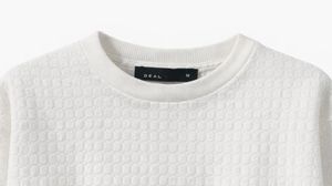 Trendy White Graphic Top