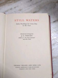Still Waters By J.C.Wright