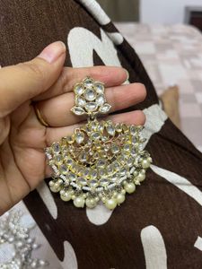 Statement Kundan Earrings