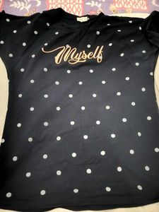 Polka Dot &#39;Myself&#39; Tee