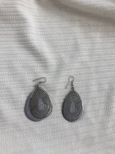 Silver Drop Earrings