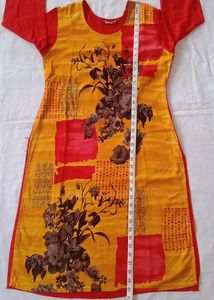 Hot Red Kurta Pakistani Pattern