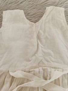White Ethnic Frock (Girls)