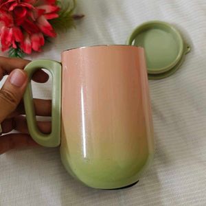 Dubblin - Peach Olive Metal Mug