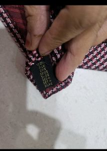 Branded Patterned Tie