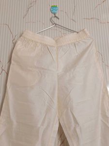 White Wide Leg Pants