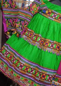 Garba Choli Green