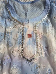 Elegant lucknowi Chikankari Kurta