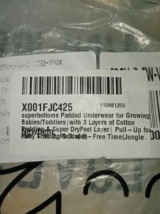 Superbottom Baby Underwear 6 Pcs Brand New
