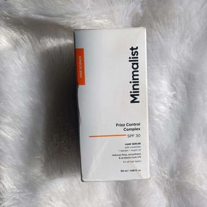 Minimalist Frizz Control Hair Serum😻🧴