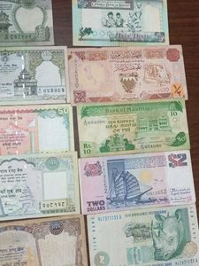 Currency Nots Collection Rare