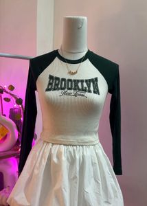 Brooklyn Long Sleeve Crop Top