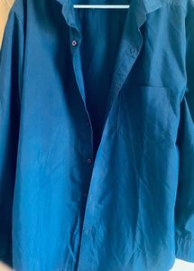 Royal Blue Slim Fit Shirt