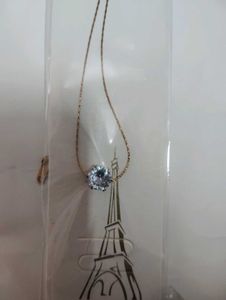 Diamond pendant Necklace and Earrings Combo