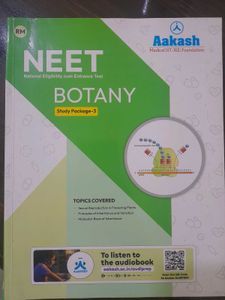 Akash Neet 2025 Classroom Program Module Botany
