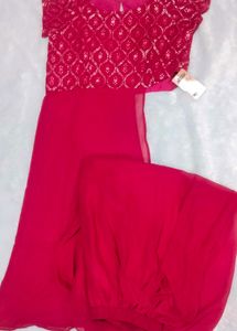 🔥BRAND New Side Cut Kurta Sharara Set