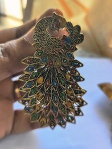 Peacock Dangle Earrings