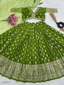 Green Lehenga Choli