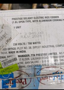 Prestige Rice Cooker 2 Pot 700 Watt